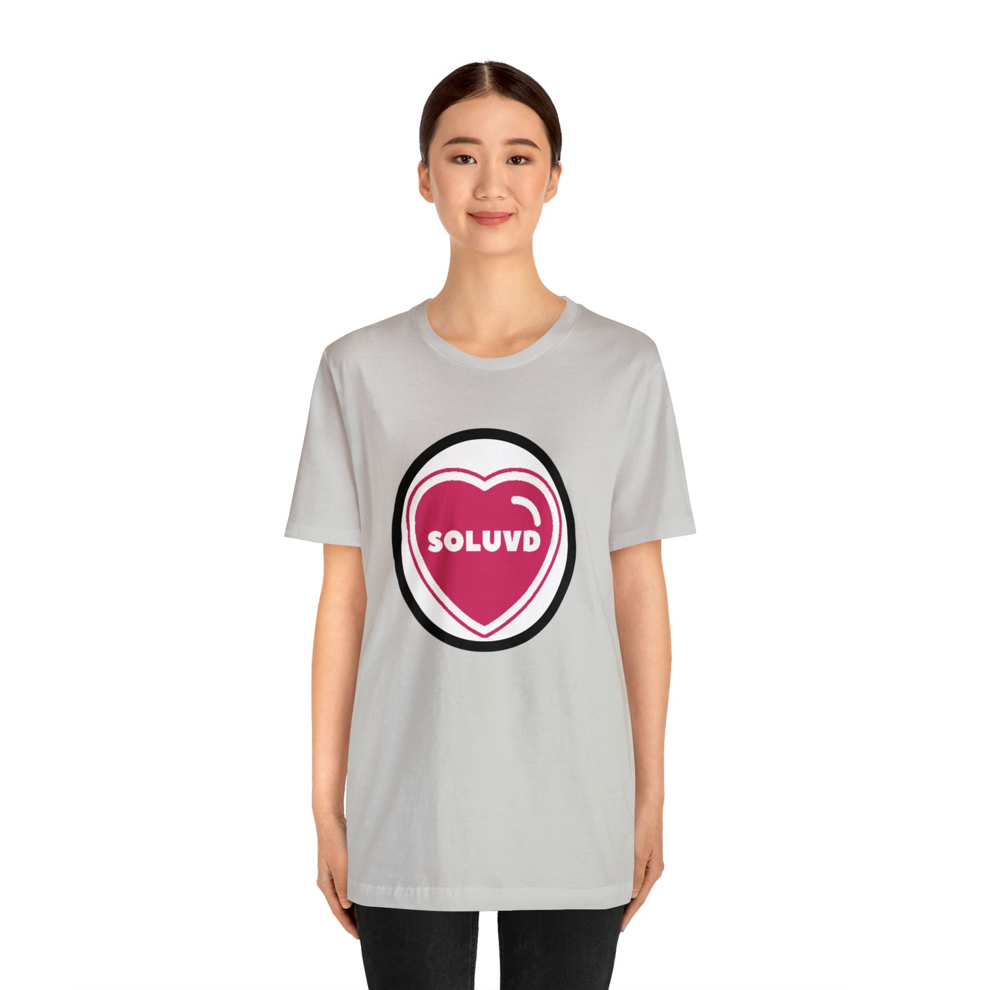 Soluvd Unisex Jersey Short Sleeve Logo One Tee