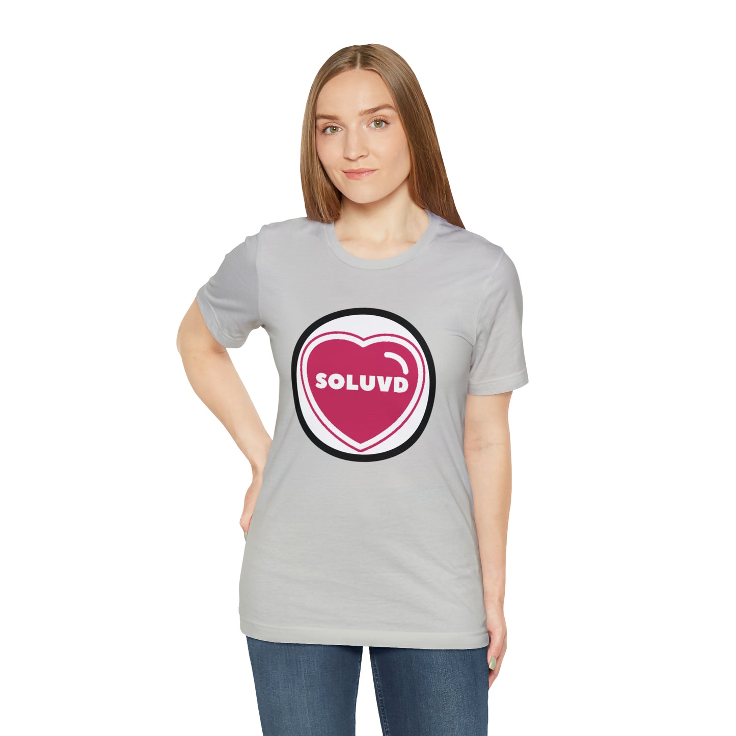 Soluvd Unisex Jersey Short Sleeve Logo One Tee