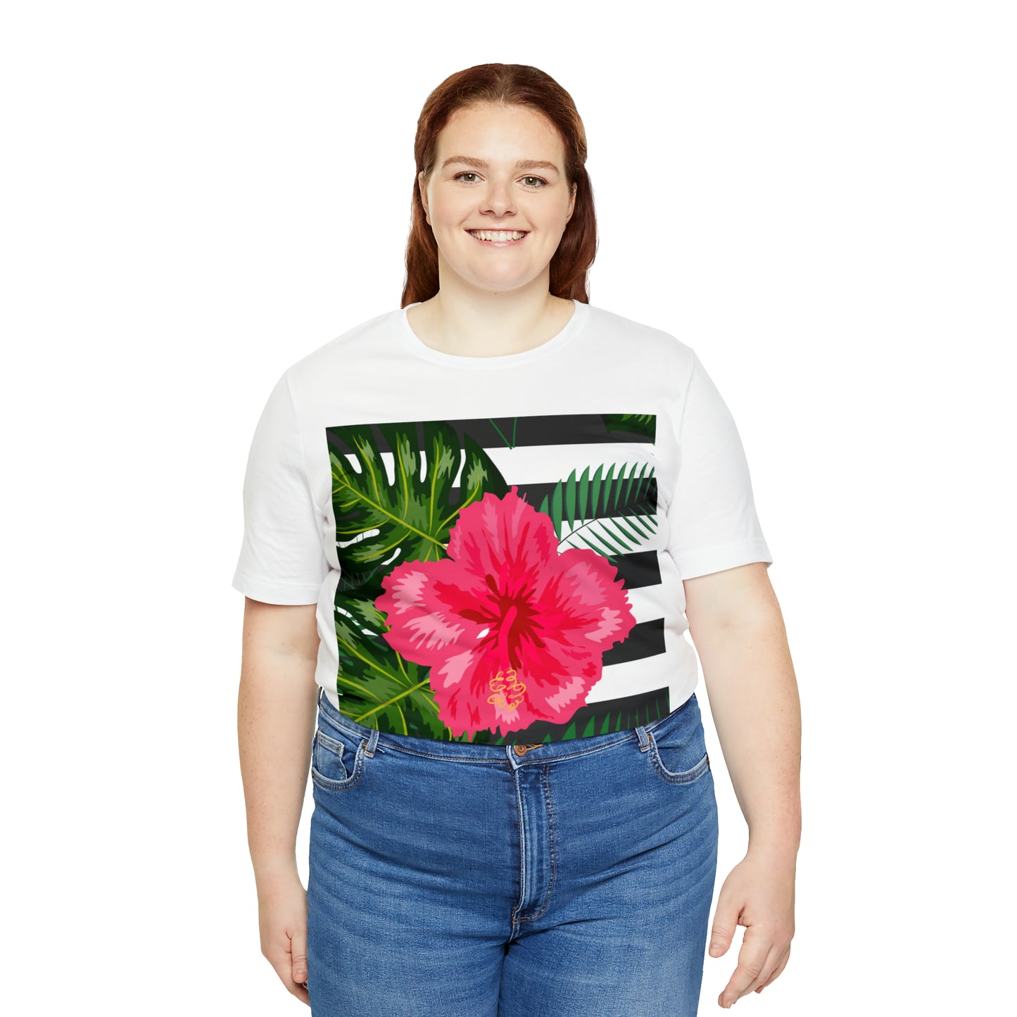 Soluvd Island Flower Unisex Jersey Short Sleeve Tee