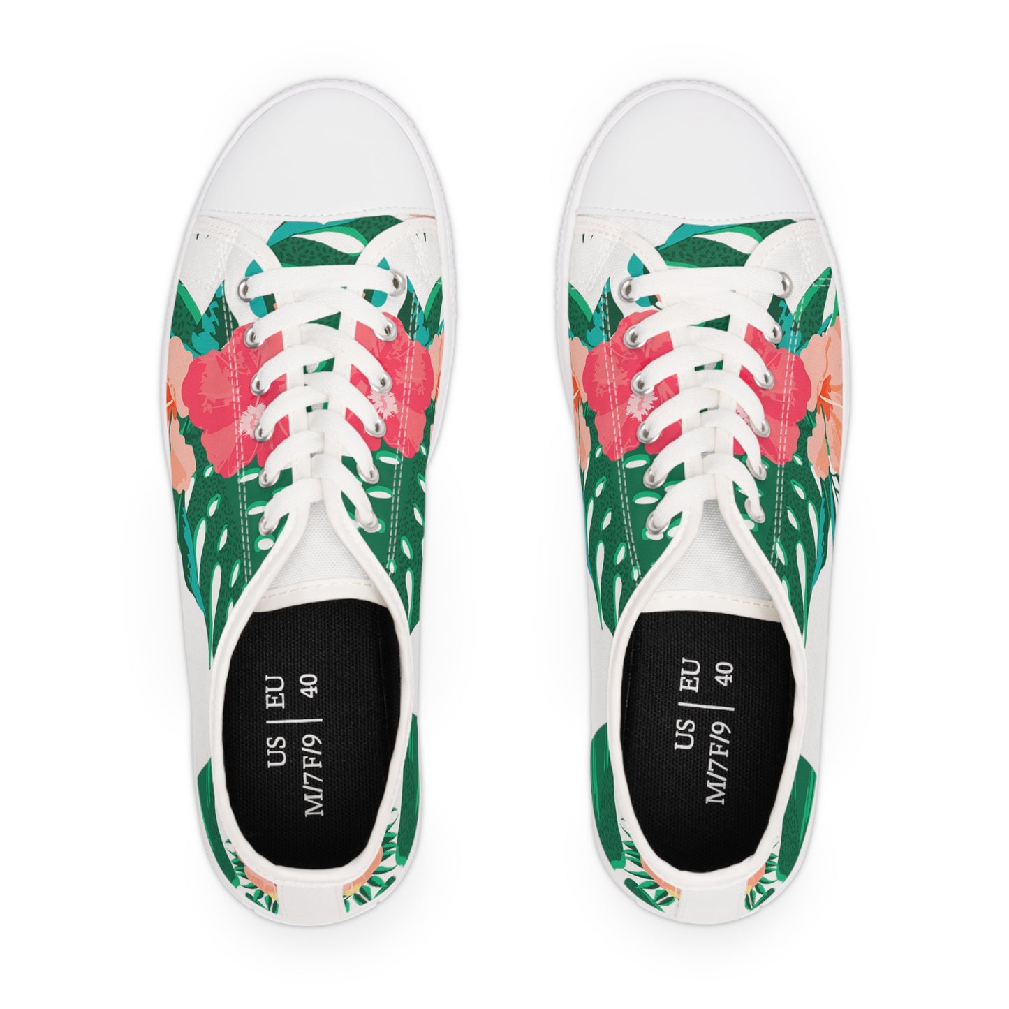 Soluvd Hawaiian Day Women's Low Top Sneakers