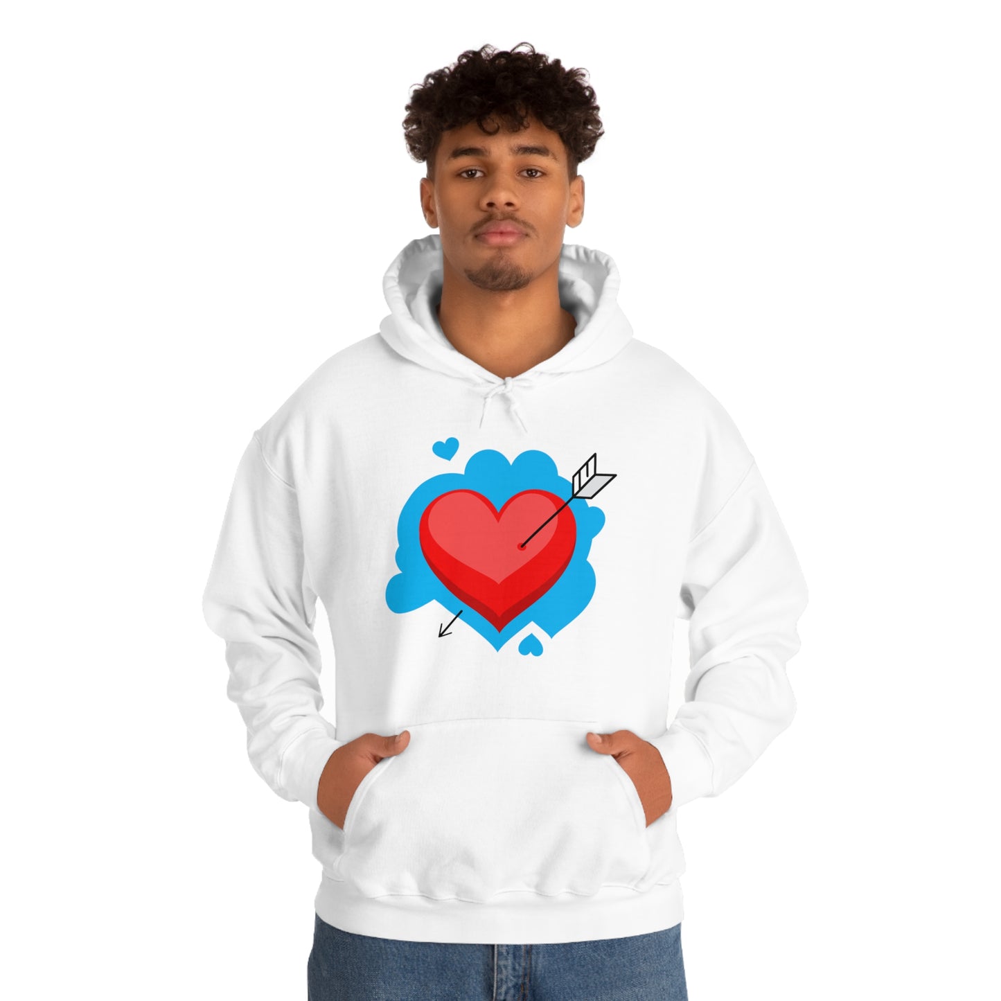 Soluvd Unisex Heavy Blend™ Hooded Sweatshirt Heartemis