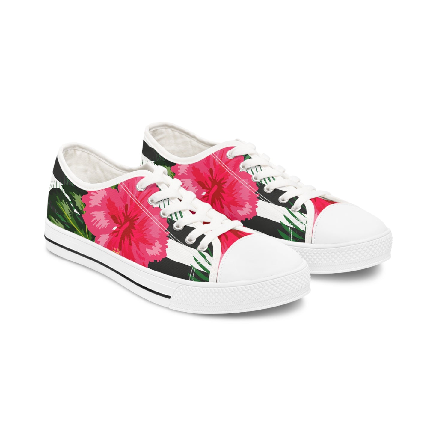 Soluvd Island Flower Women's Low Top Sneakers