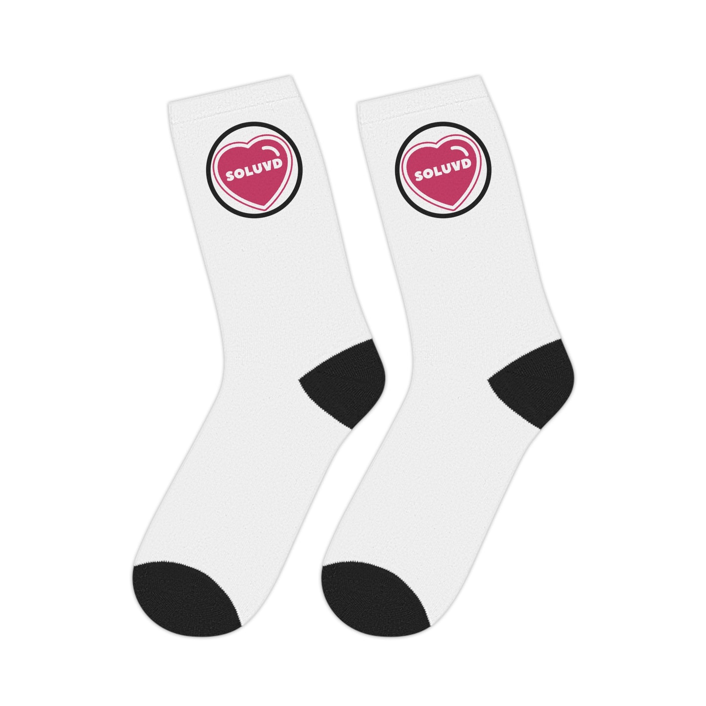 Soluvd Logo One Mid-length Socks