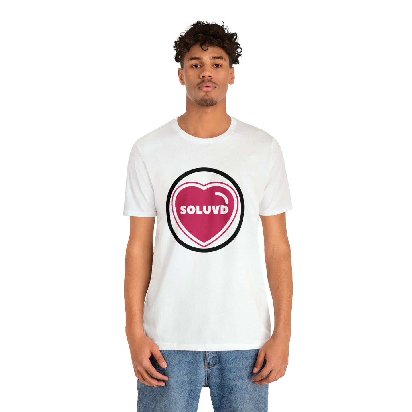 Soluvd Unisex Jersey Short Sleeve Logo One Tee