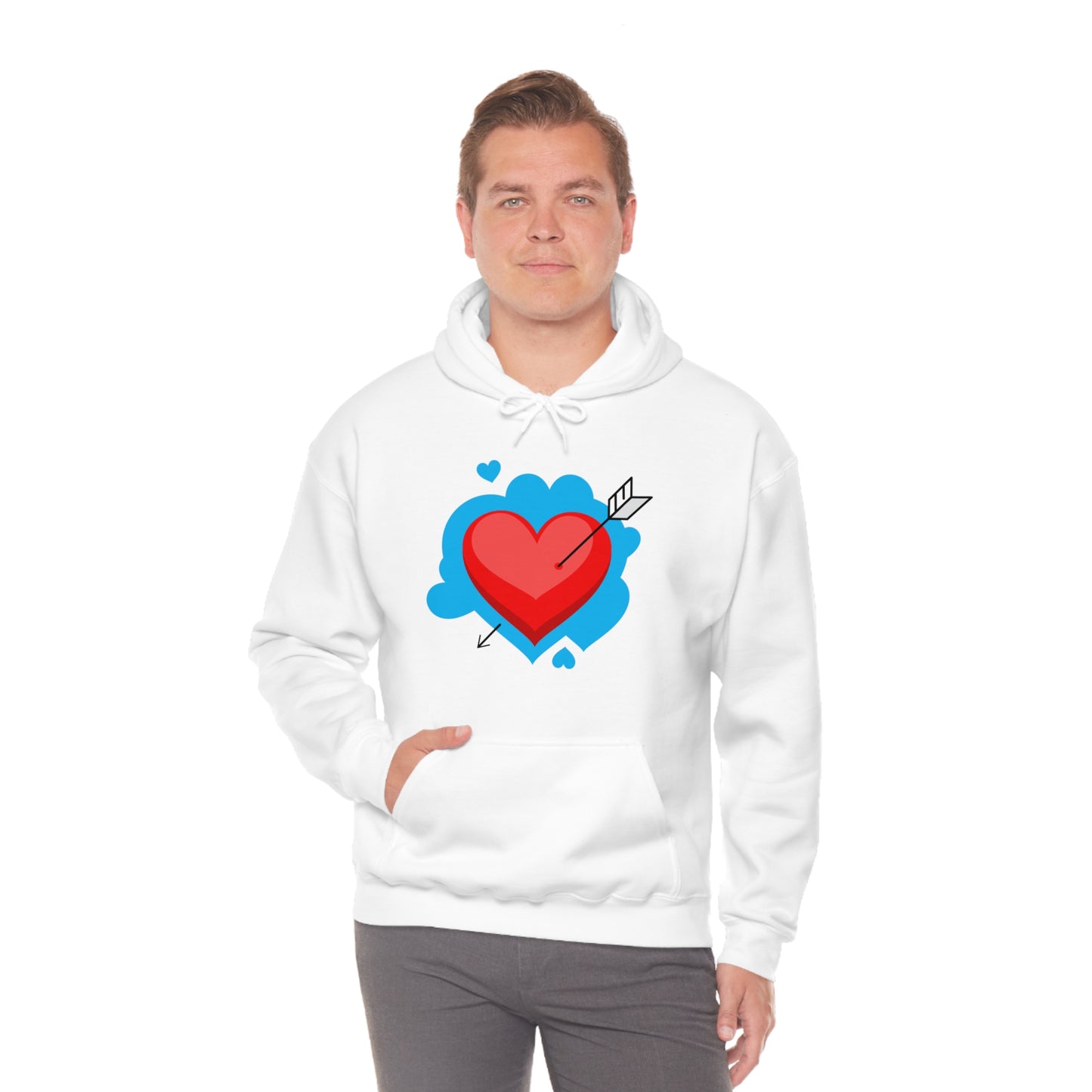 Soluvd Unisex Heavy Blend™ Hooded Sweatshirt Heartemis