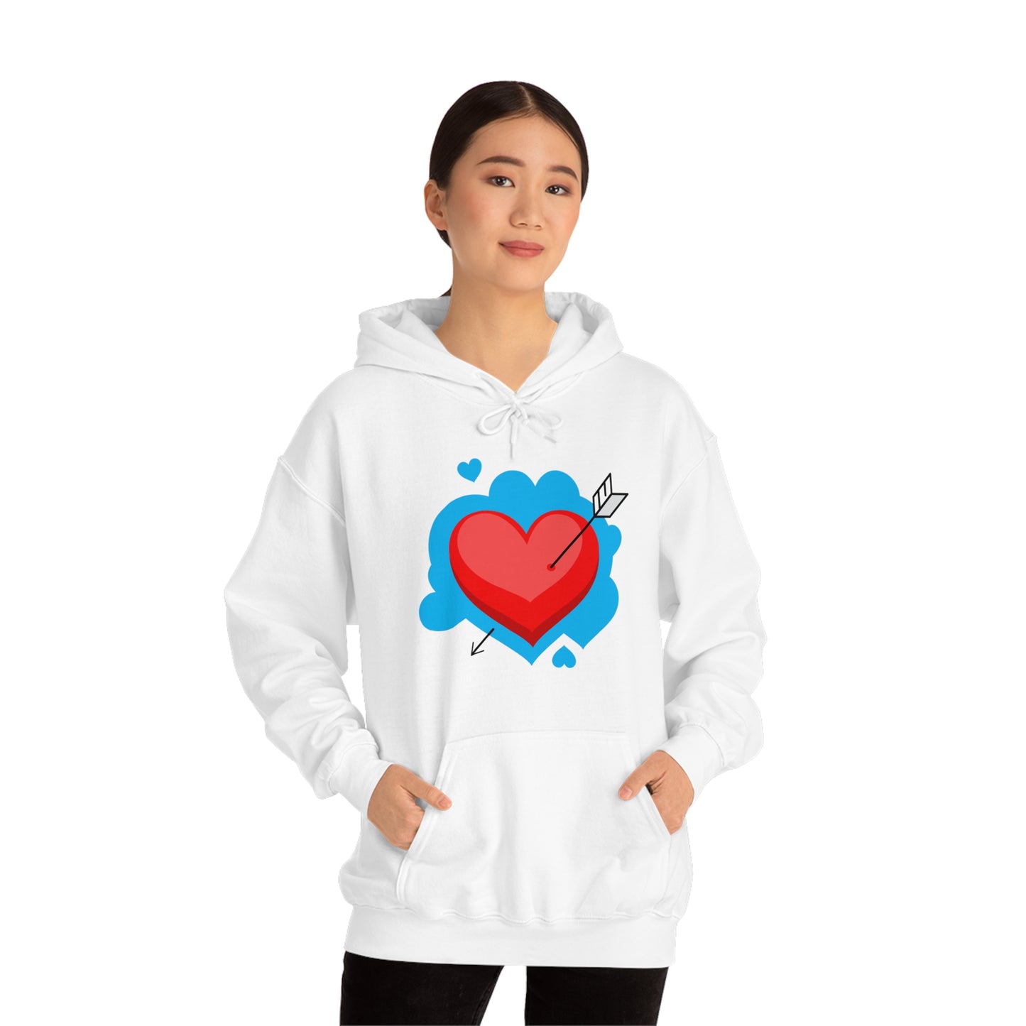 Soluvd Unisex Heavy Blend™ Hooded Sweatshirt Heartemis