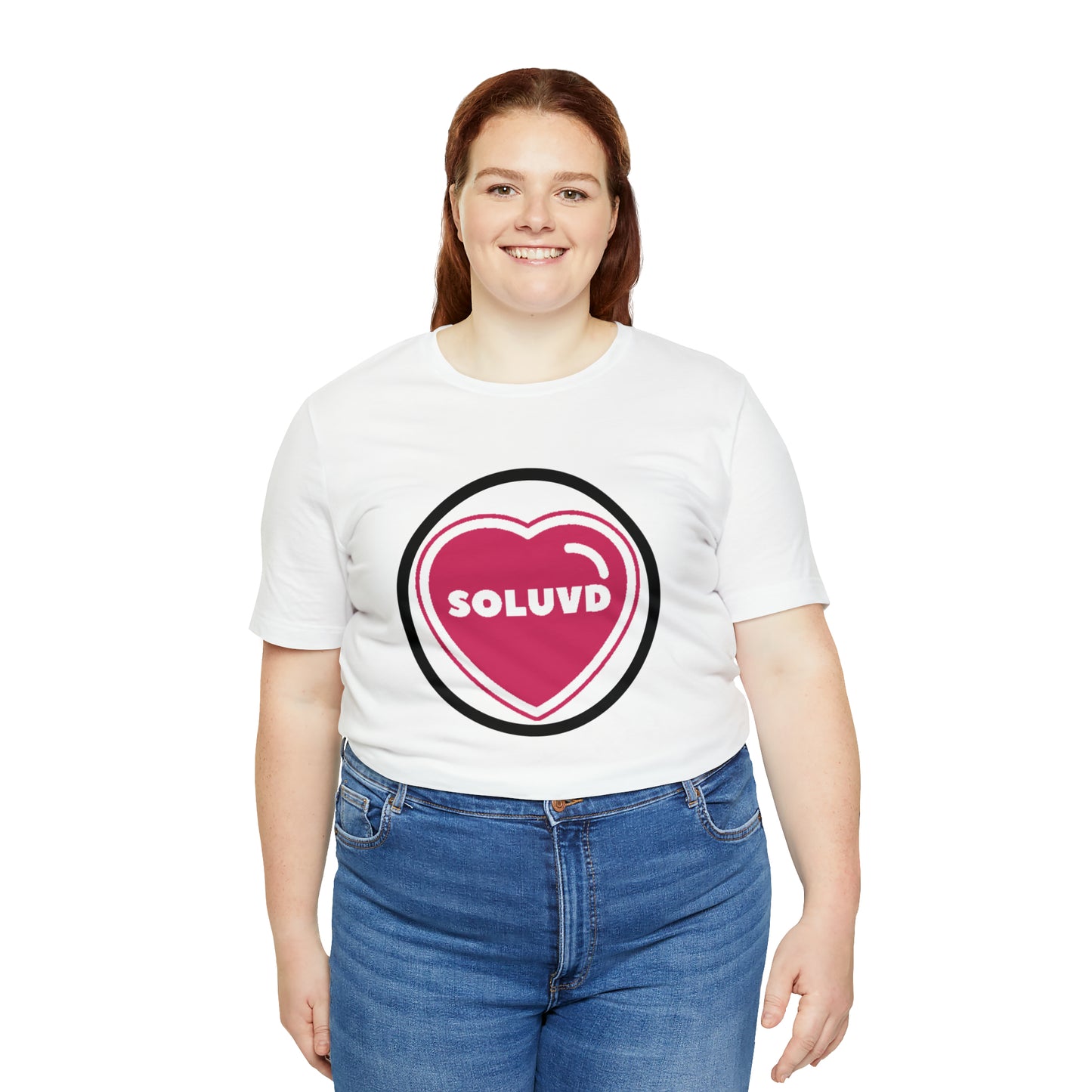 Soluvd Unisex Jersey Short Sleeve Logo One Tee