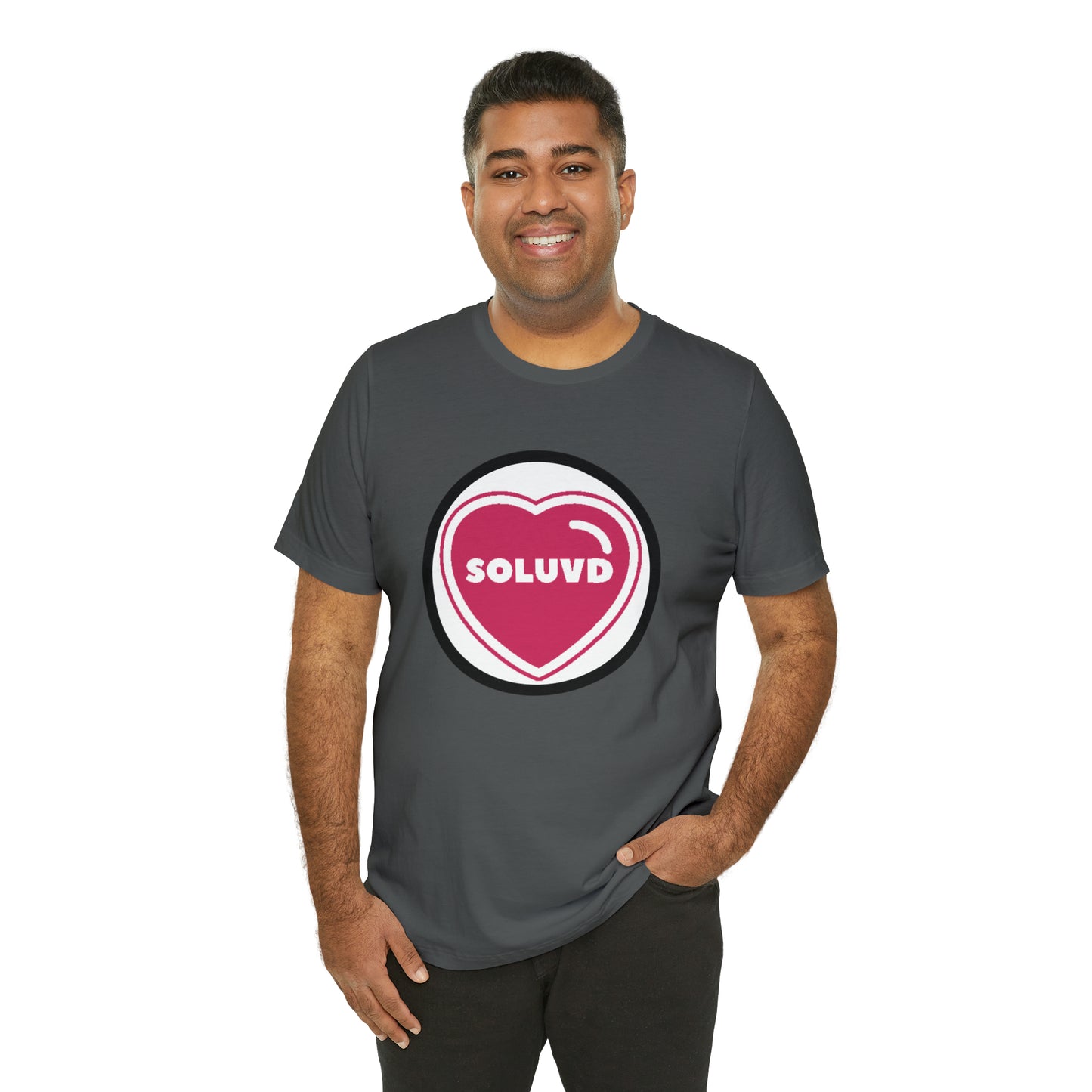 Soluvd Unisex Jersey Short Sleeve Logo One Tee