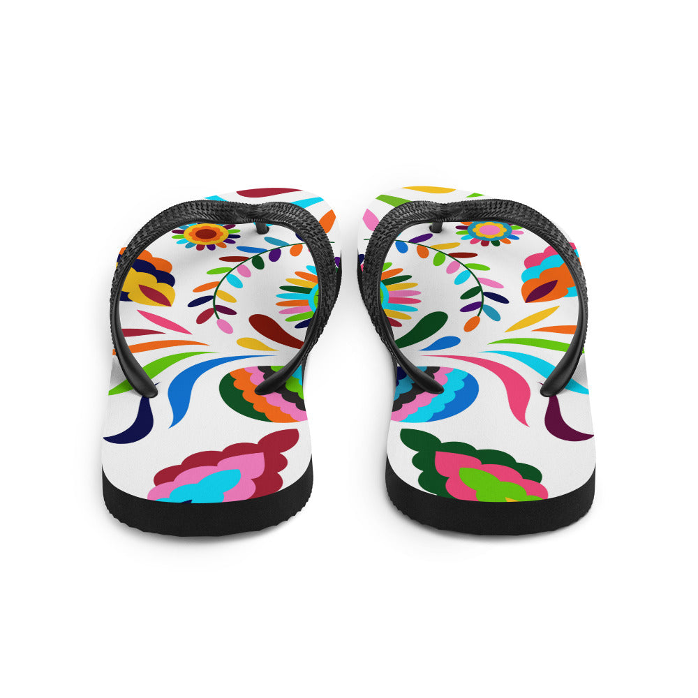 Flip-Flops with Sunny Days Print