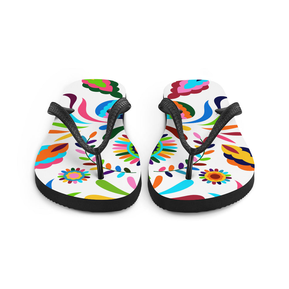 Flip-Flops with Sunny Days Print