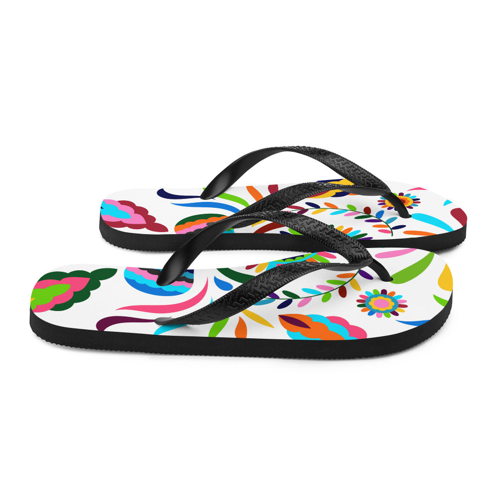 Flip-Flops with Sunny Days Print