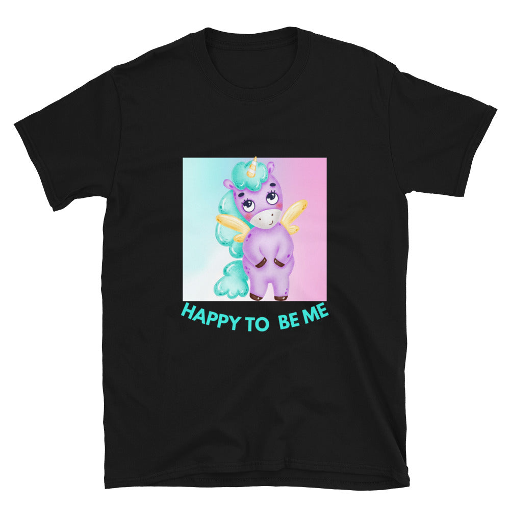 Happy To Be Me Short-Sleeve Unisex T-Shirt