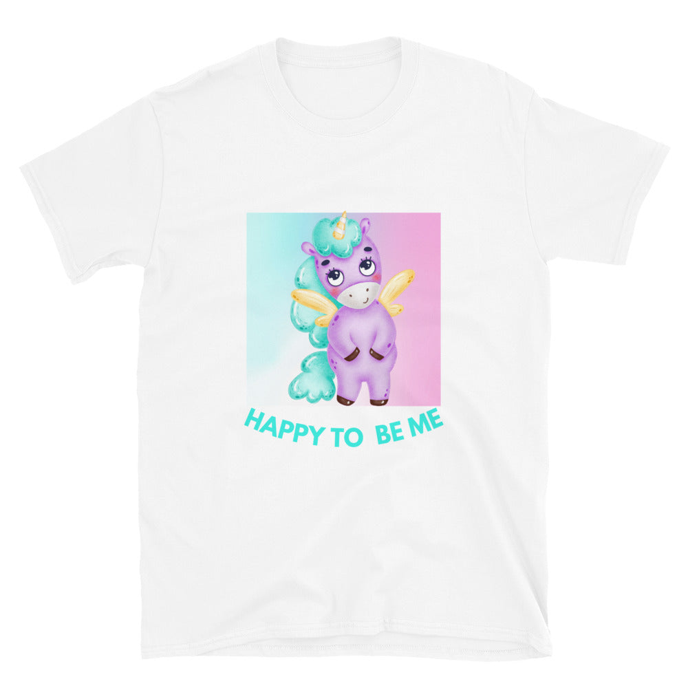 Happy To Be Me Short-Sleeve Unisex T-Shirt