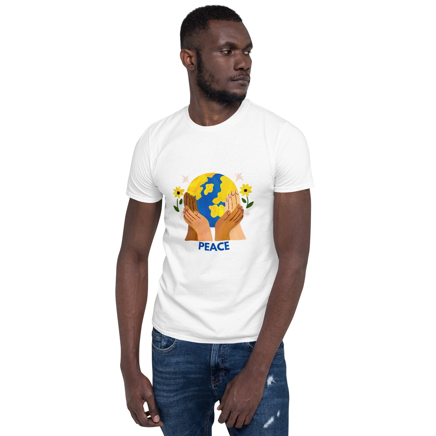 Peace Short-Sleeve Unisex T-Shirt