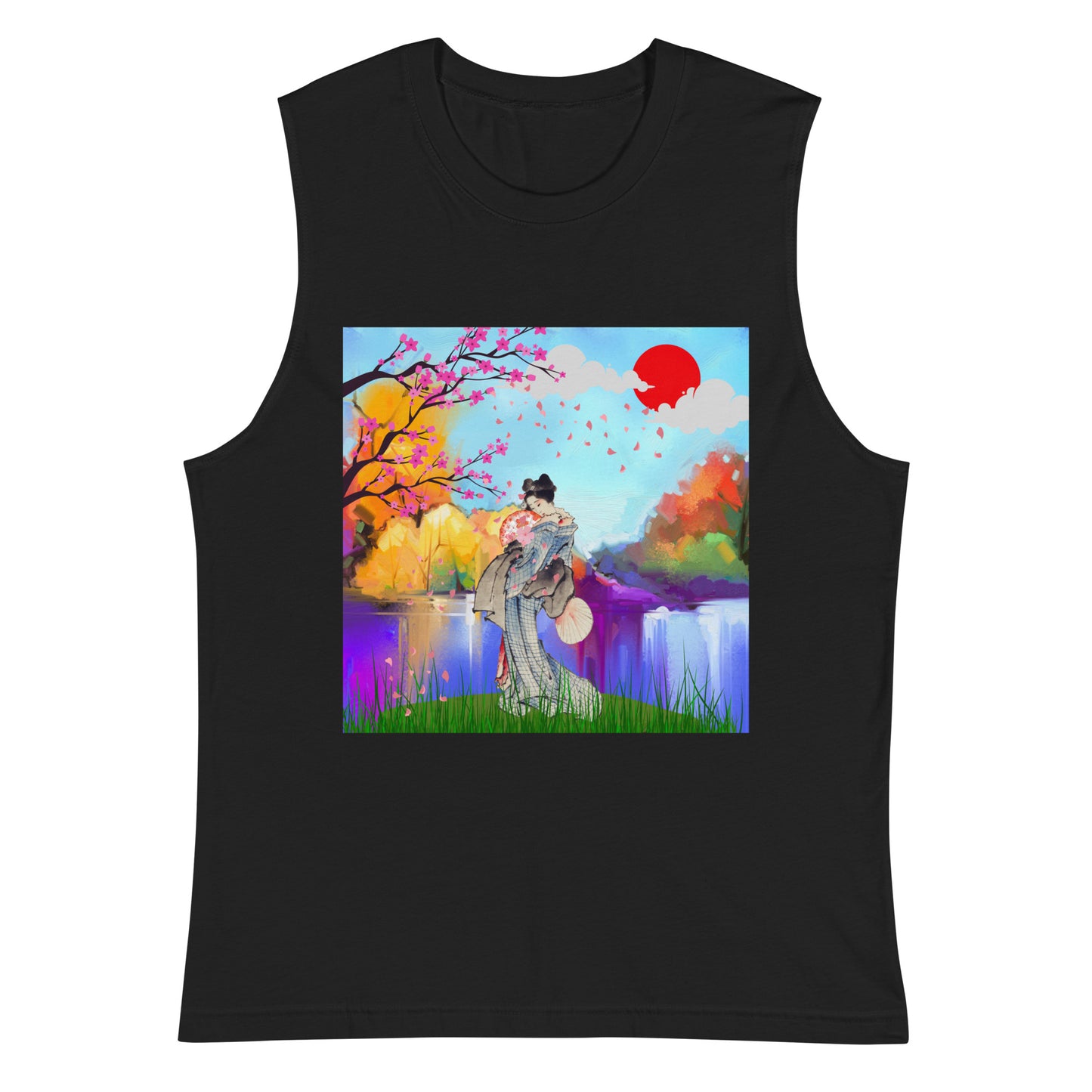 Asian Beauty Unisex Muscle Shirt