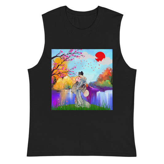 Asian Beauty Unisex Muscle Shirt