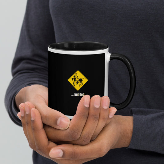 ...But God - Mug with Color Inside