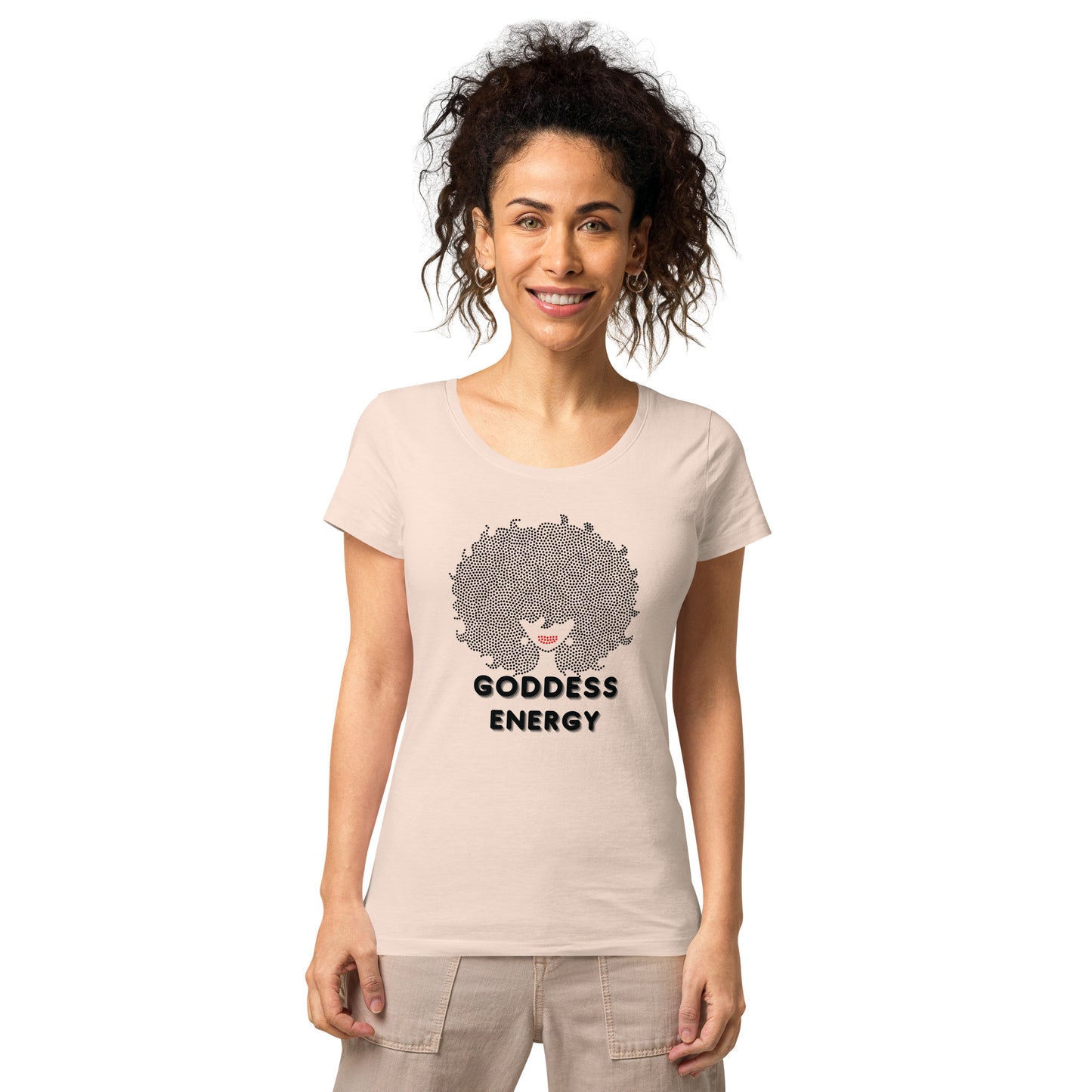 Goddess Energy Women’s basic organic t-shirt