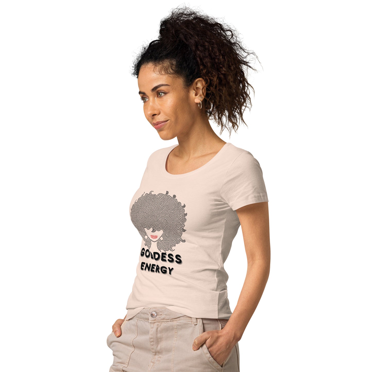 Goddess Energy Women’s basic organic t-shirt