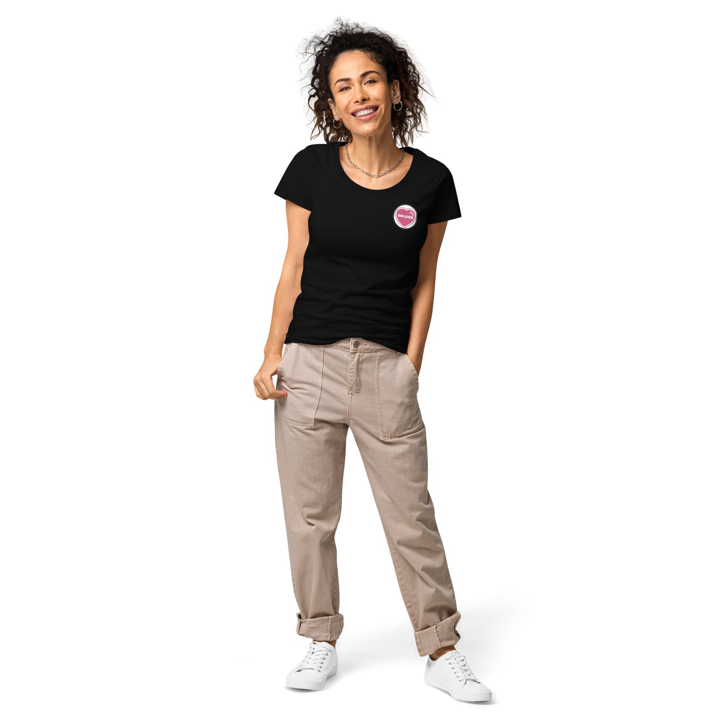 Soluvd Logo Women’s basic organic t-shirt