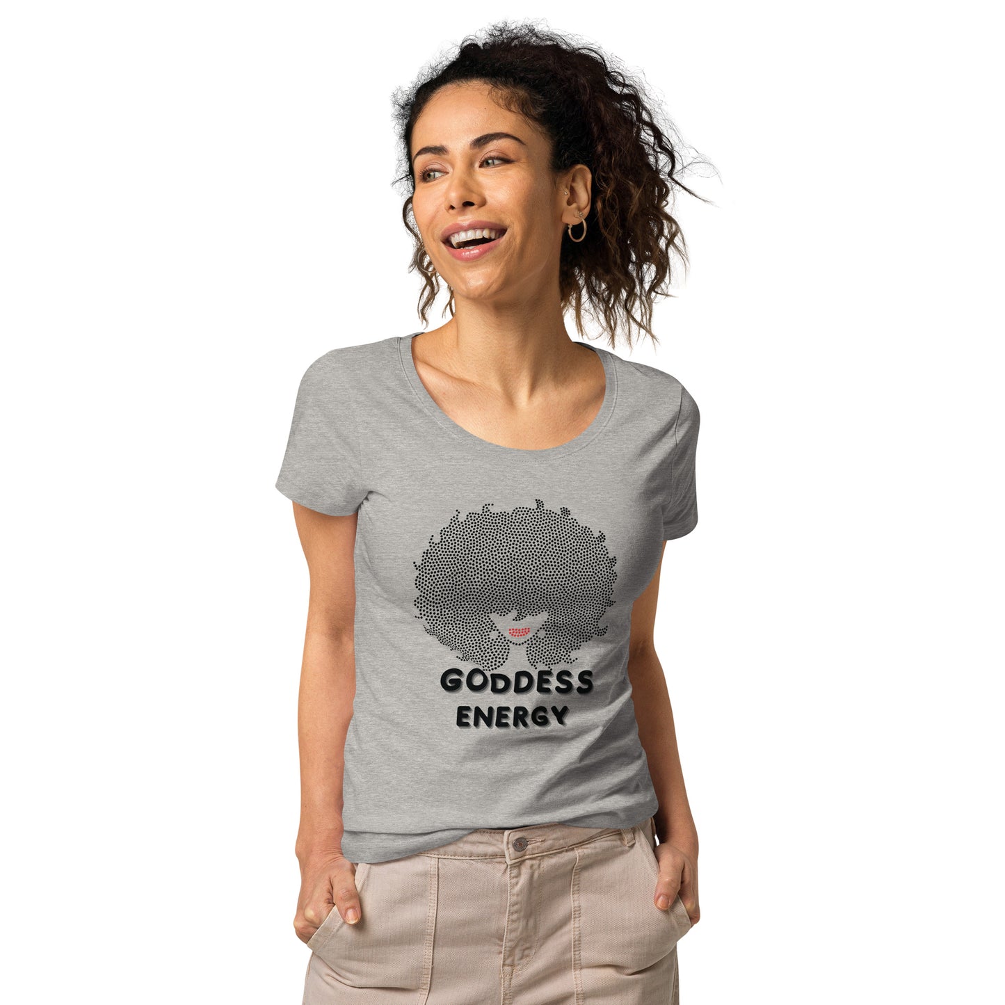 Goddess Energy Women’s basic organic t-shirt