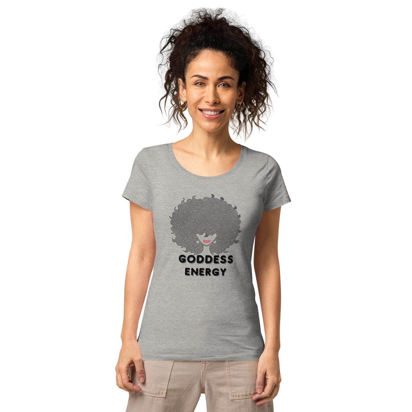 Goddess Energy Women’s basic organic t-shirt