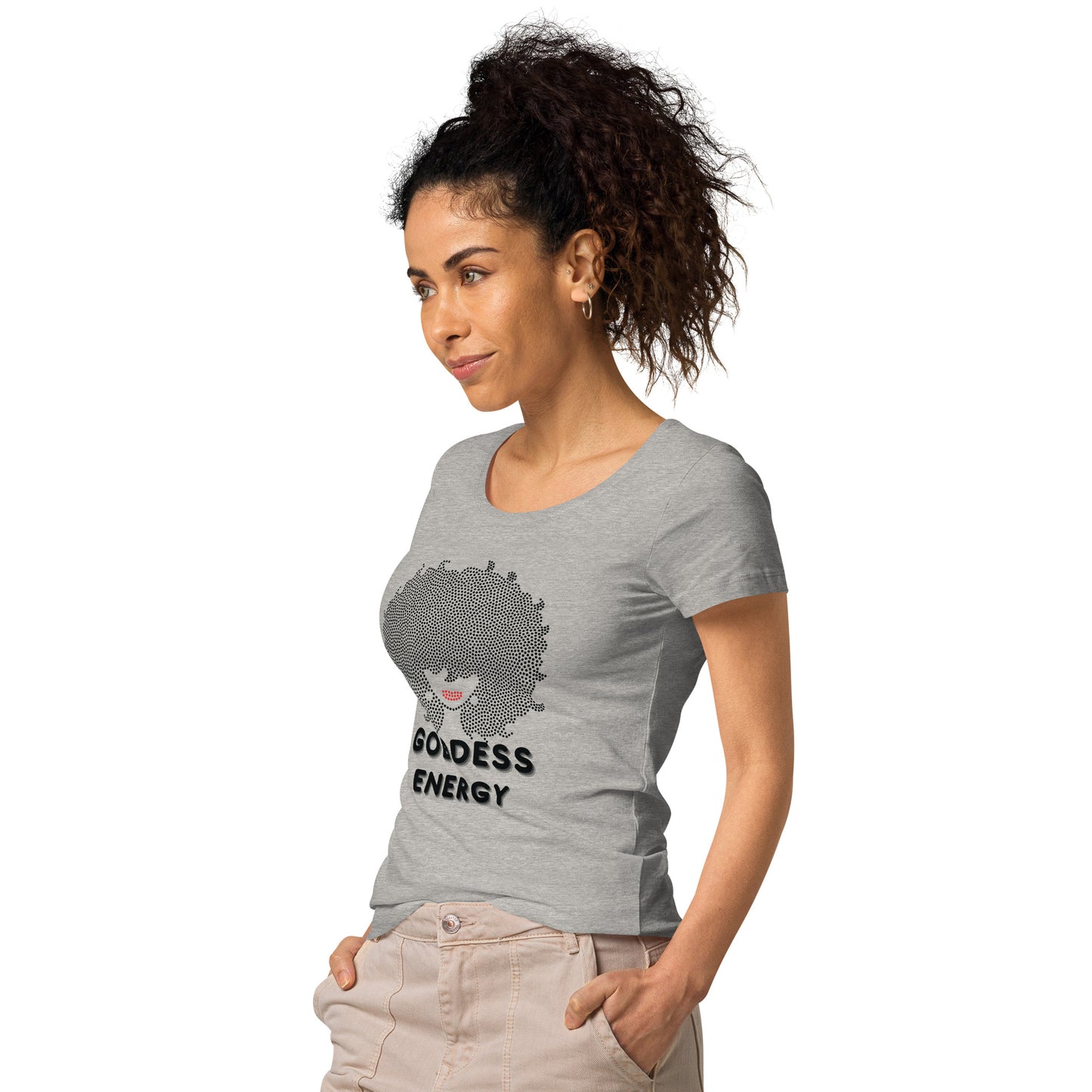 Goddess Energy Women’s basic organic t-shirt