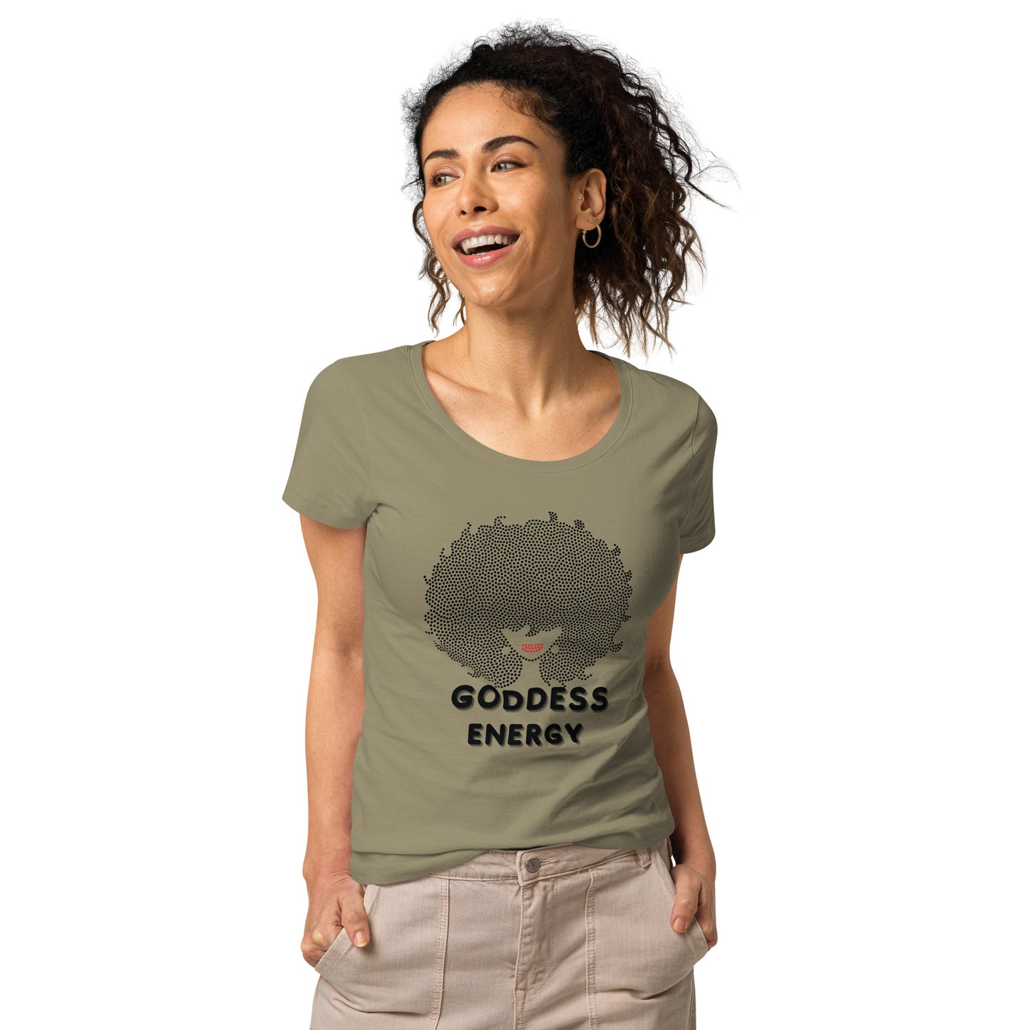 Goddess Energy Women’s basic organic t-shirt