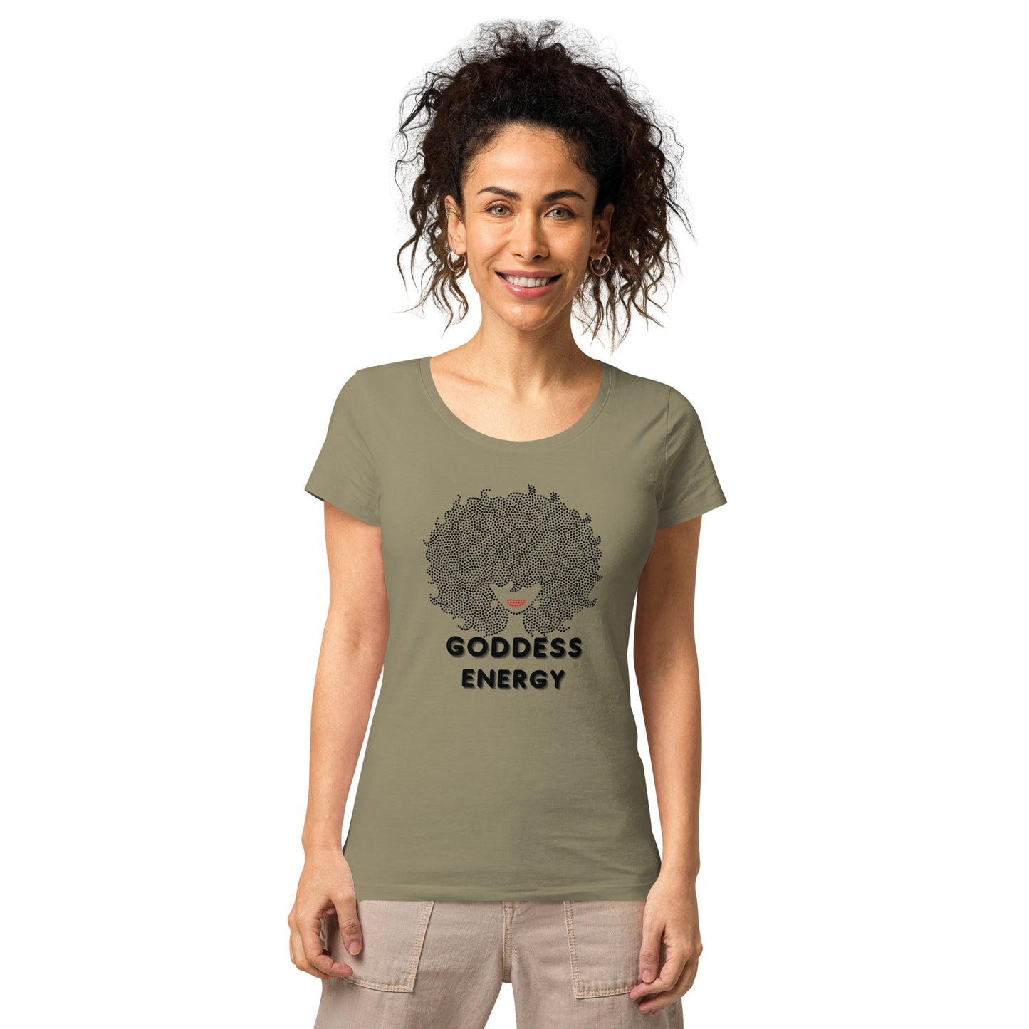 Goddess Energy Women’s basic organic t-shirt