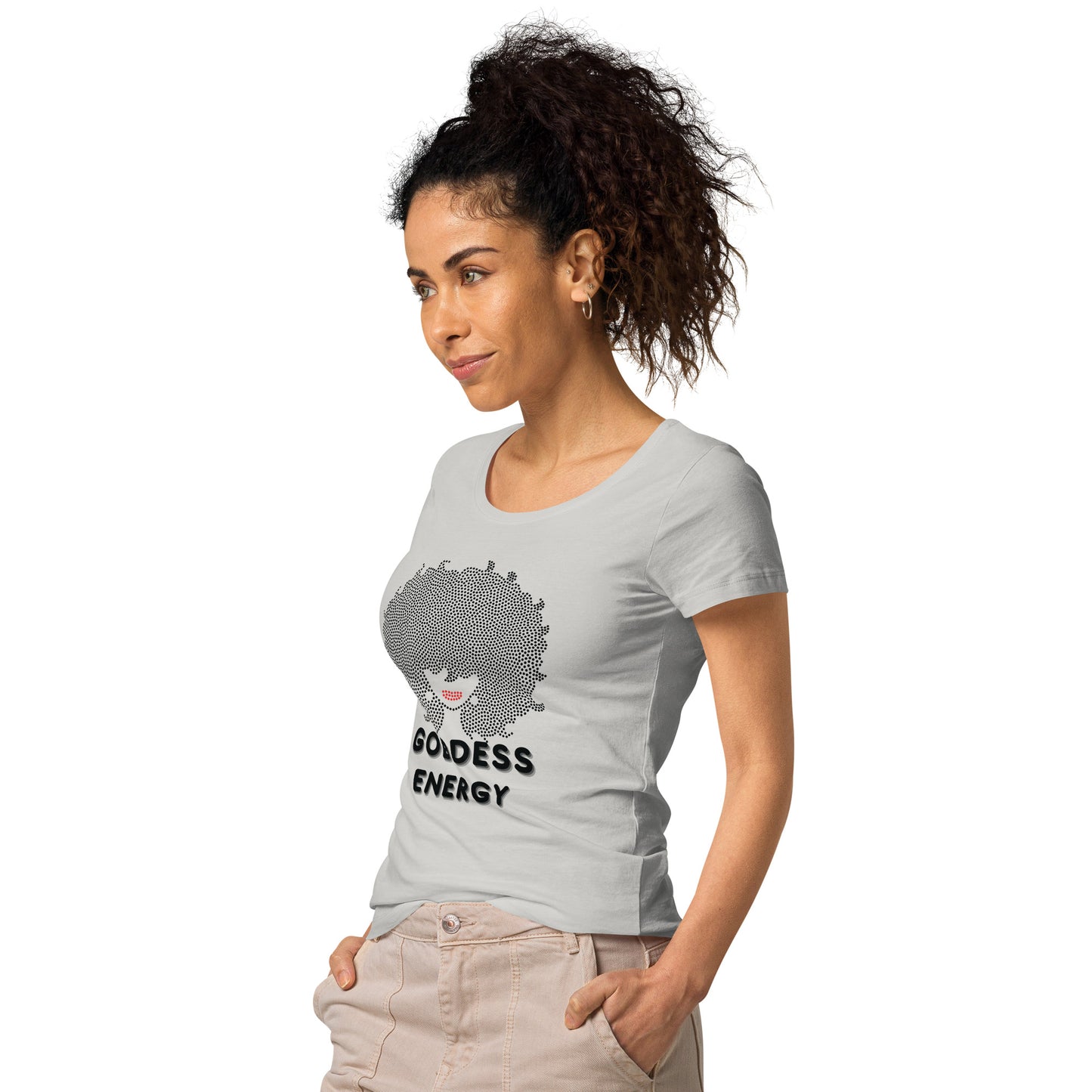 Goddess Energy Women’s basic organic t-shirt