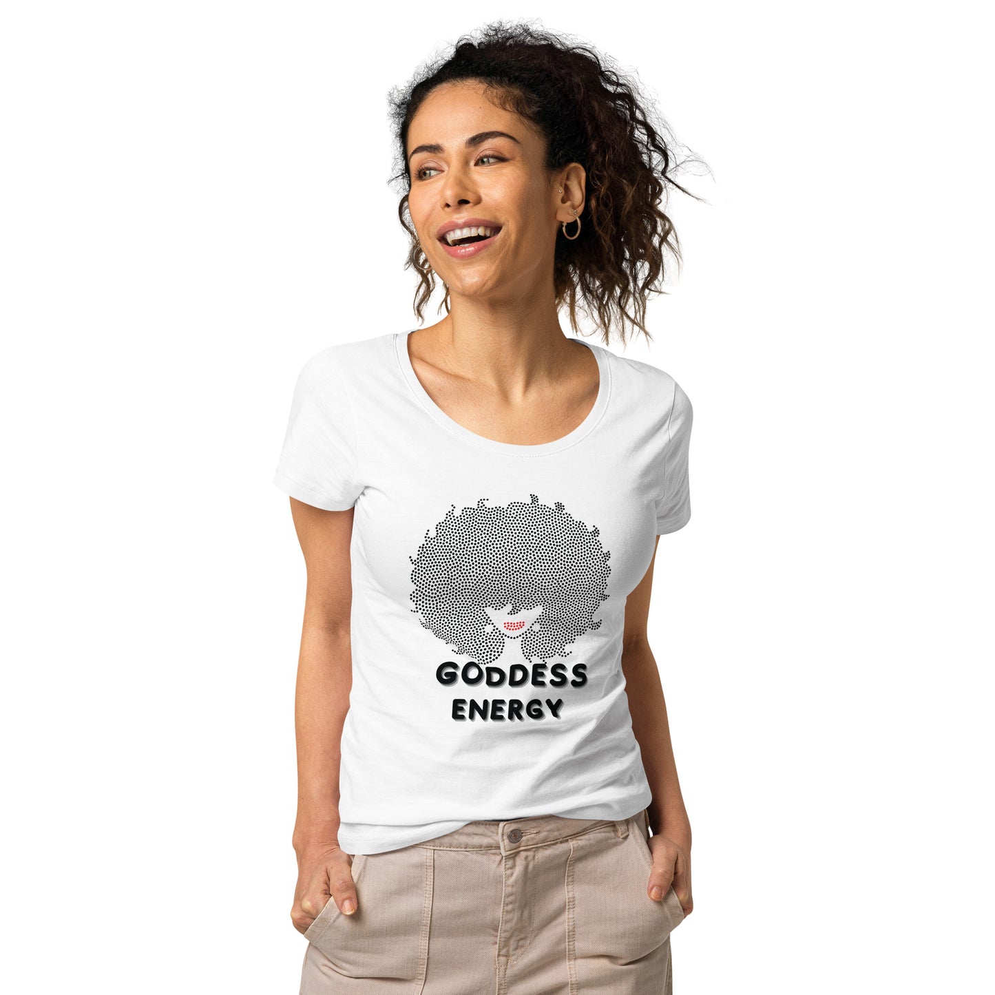 Goddess Energy Women’s basic organic t-shirt