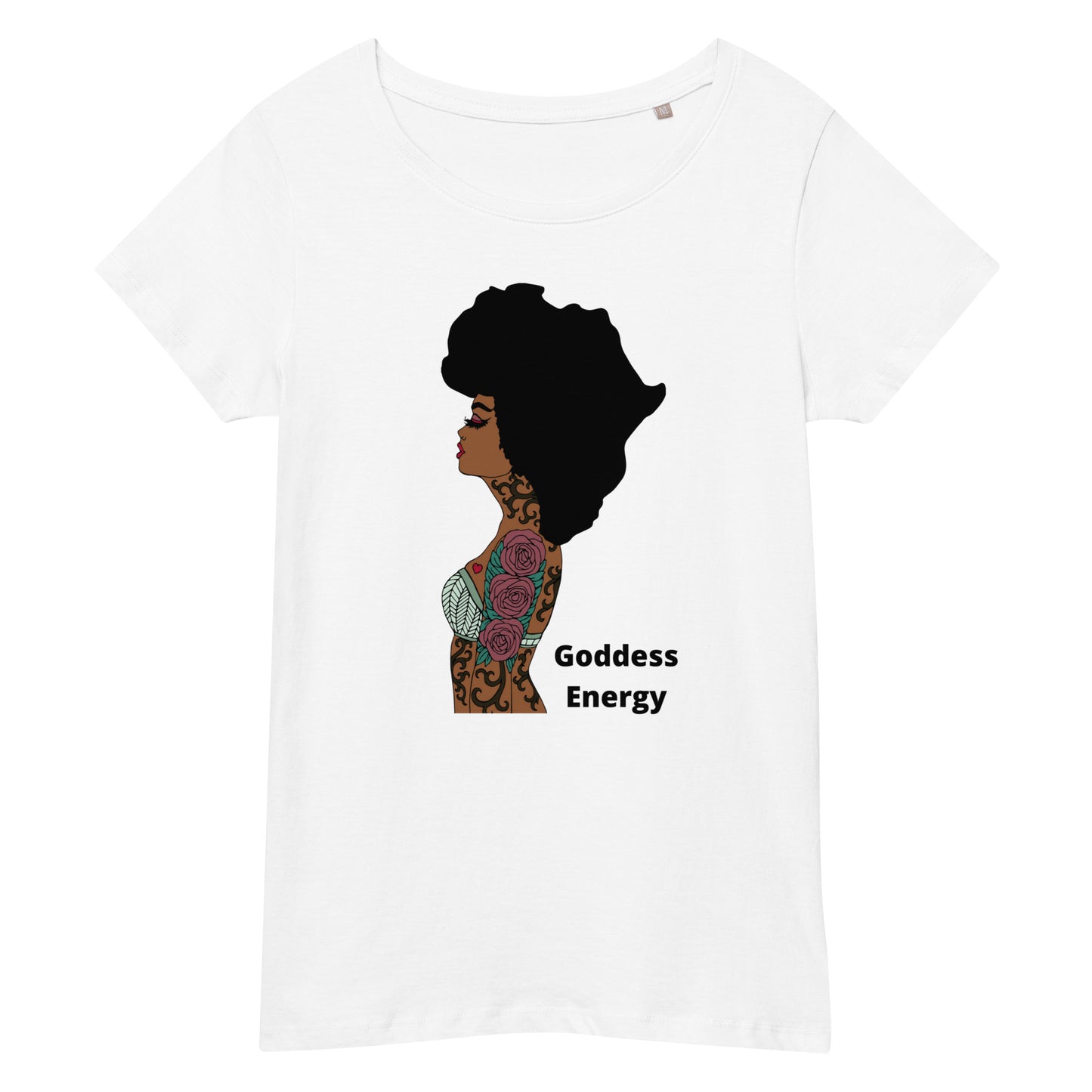 Goddess Energy Women’s basic organic t-shirt